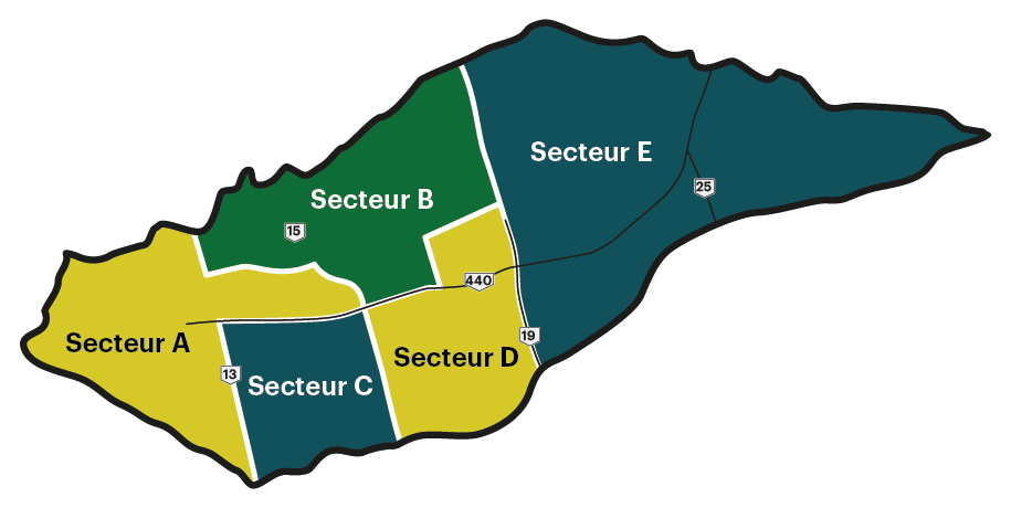 secteurs