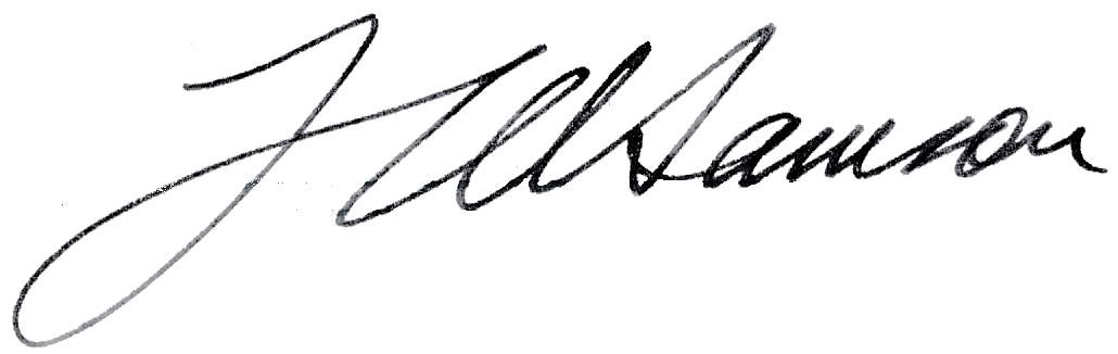 Signature de Mr Samson