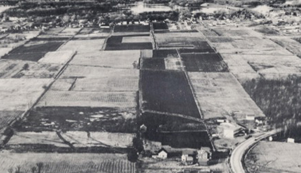 Vue aérienne de Fabreville