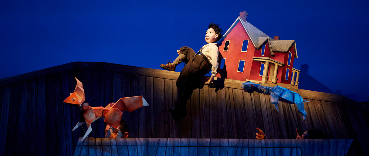 marionnette sur scène