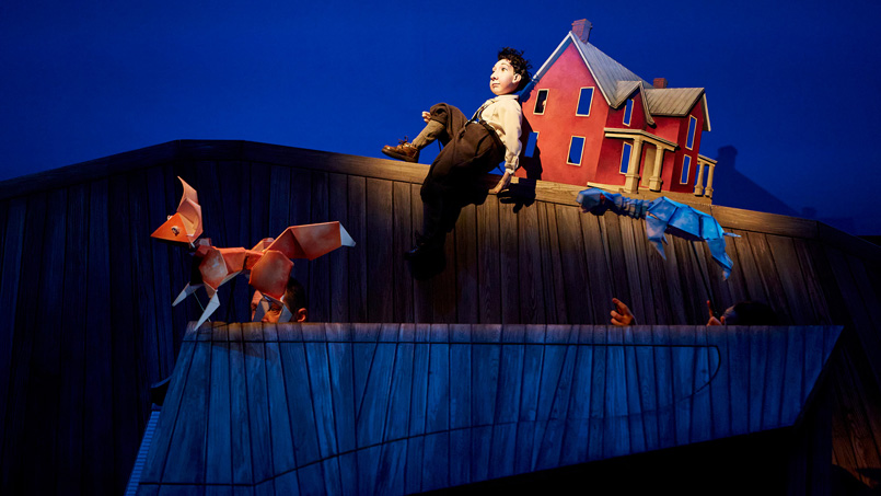 marionnette sur scène