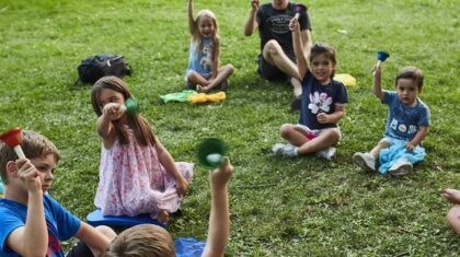 Éveil musical pour les 0-5 ans au parc des Coccinelles
