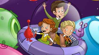 Biblio-jeux soucoupe volante