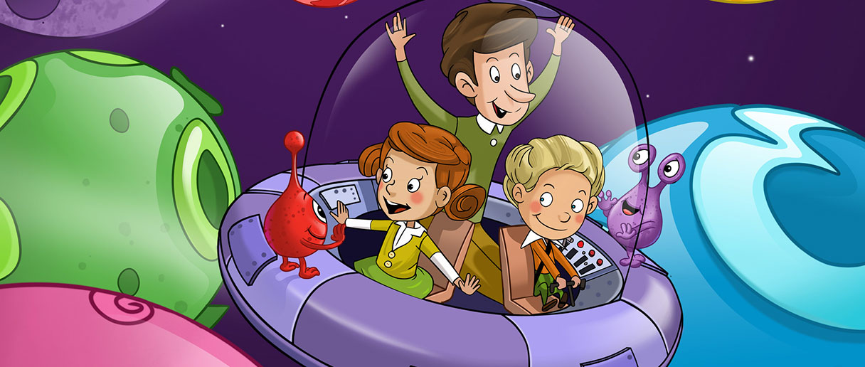 Biblio-jeux soucoupe volante