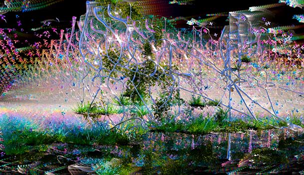 Extrait de la vidéo Archipels, l'oeuvre de la place Bell