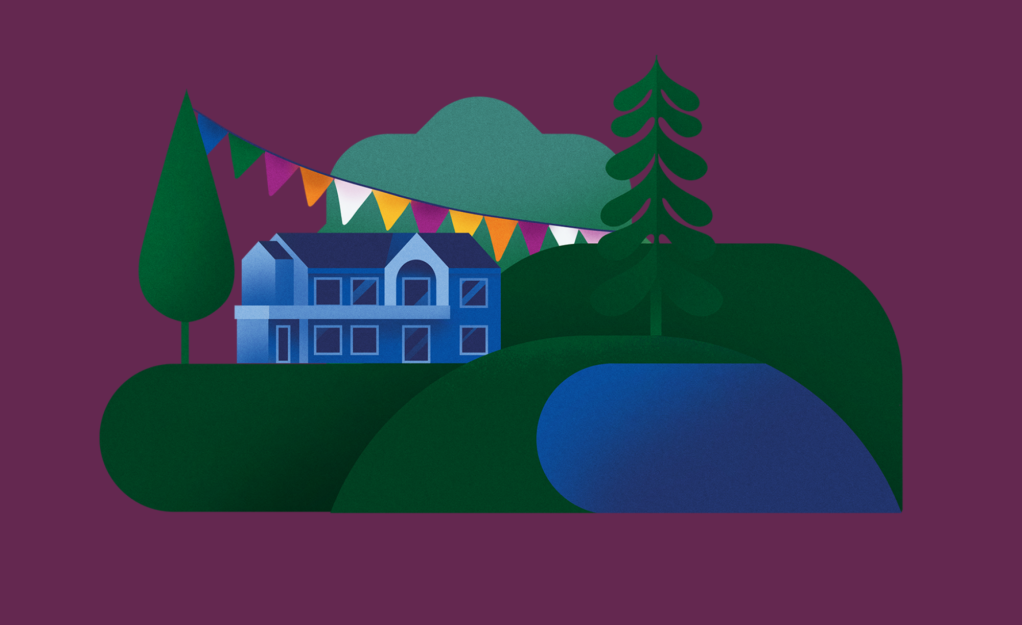 Illustration du Centre de la nature