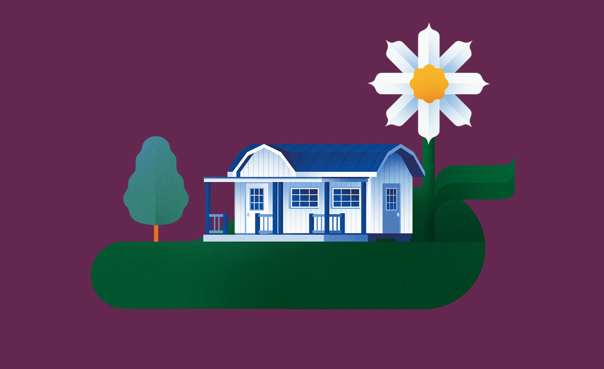 Illustration de fermette