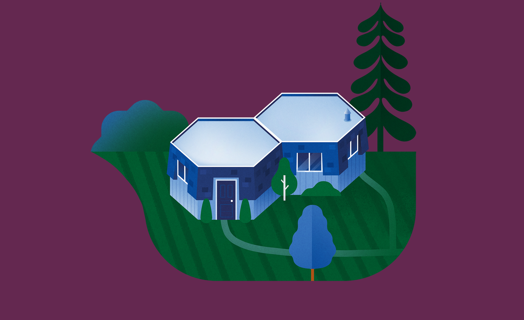 Illustration du quartier des Abeilles à Vimont