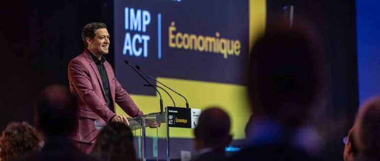 Stéphane Boyer à la Rencontre IMPACT économique