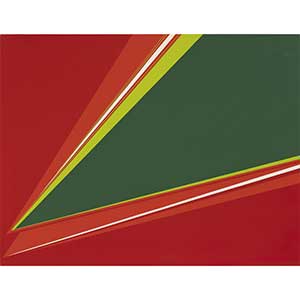 Refraction, 1969 Sérigraphie 35,6 x 35,6 x 2 cm