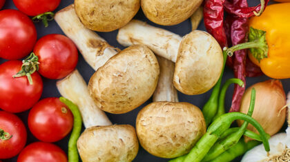 Des fruits et des légumes